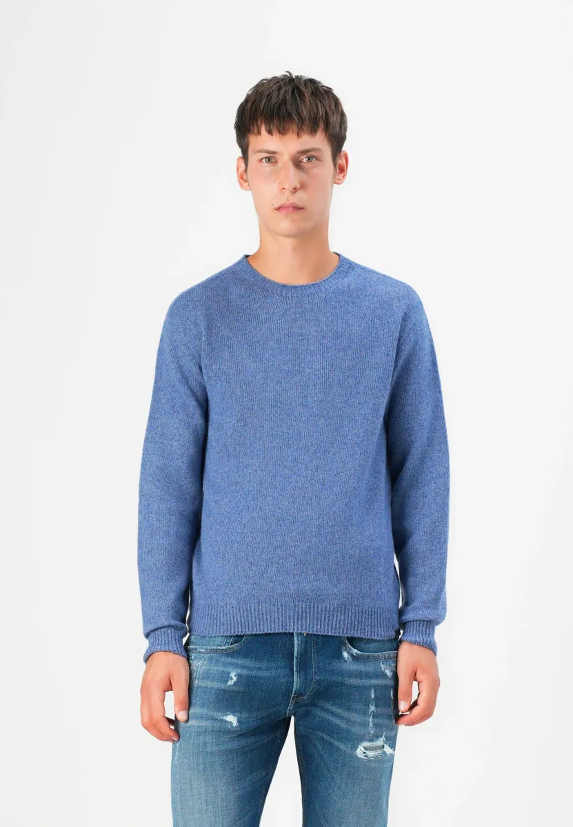 CREWNECK - Strickpullover - blue