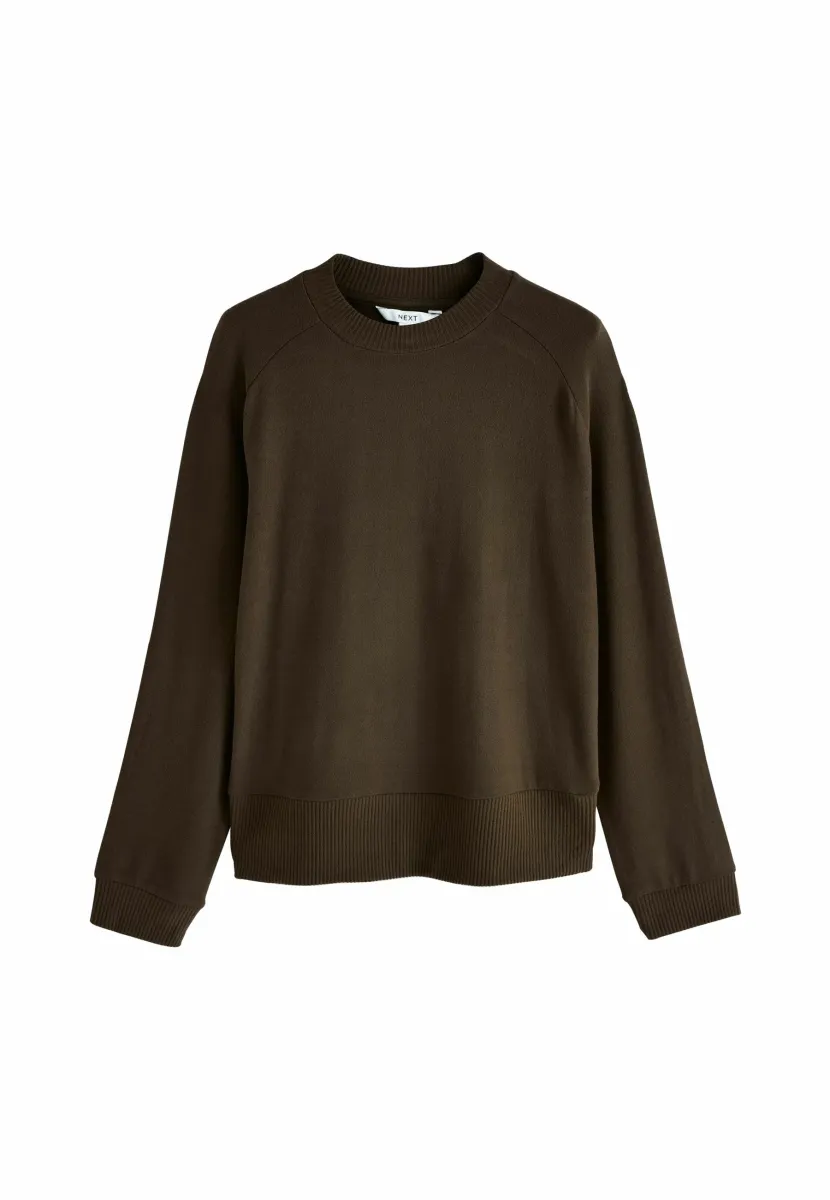CREWNECK  - Strickpullover - chocolate brown
