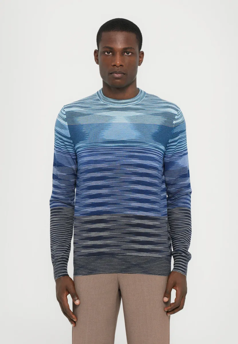 CREWNECK SWEATER - Strickpullover - blue tones