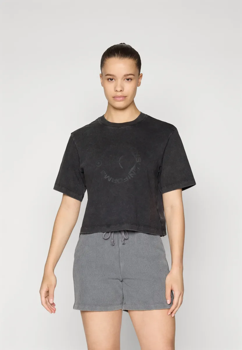 CREWNECK - T-Shirt print - black