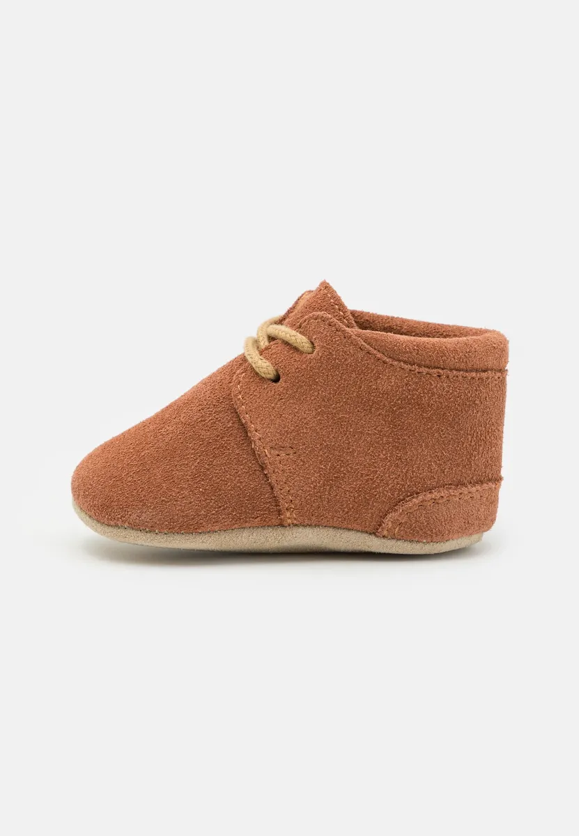 CRIB SHOE UNISEX - Krabbelschuh - rose/clay