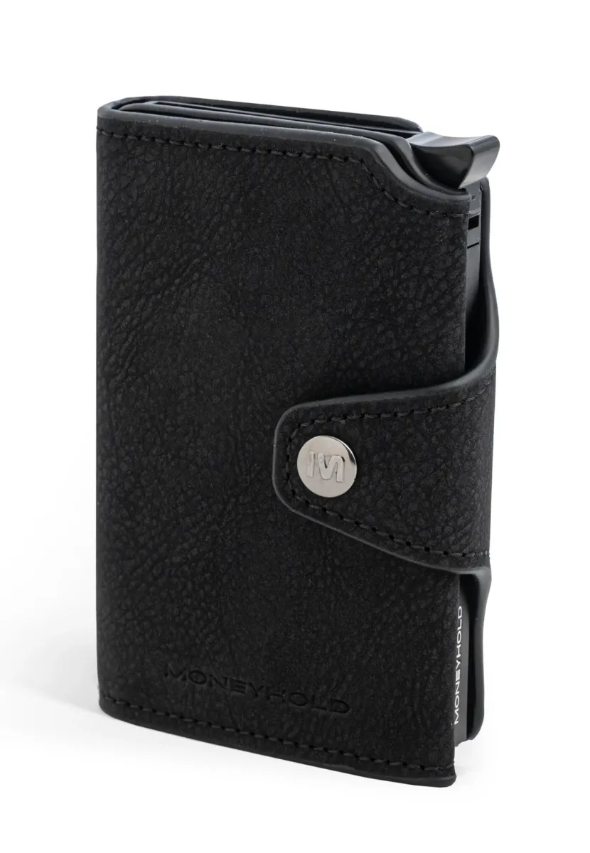 CROCODILE - Visitenkartenetui - black matte black plain