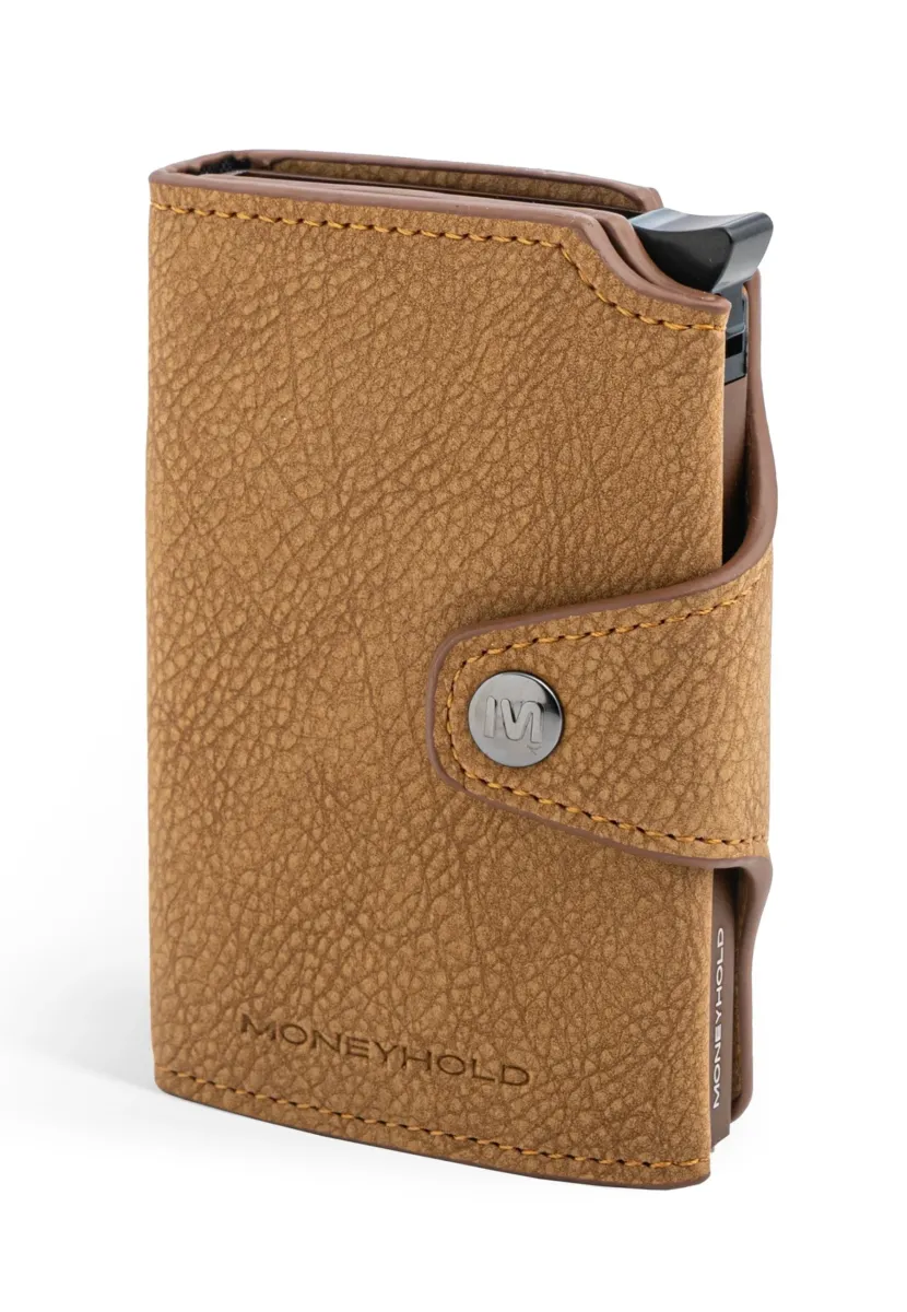 CROCODILE - Visitenkartenetui - brown leather plain