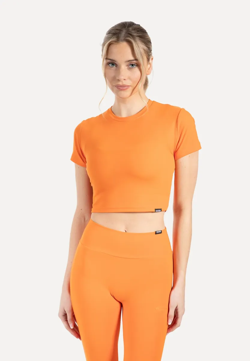 CROP KENNA - Langarmshirt - orange