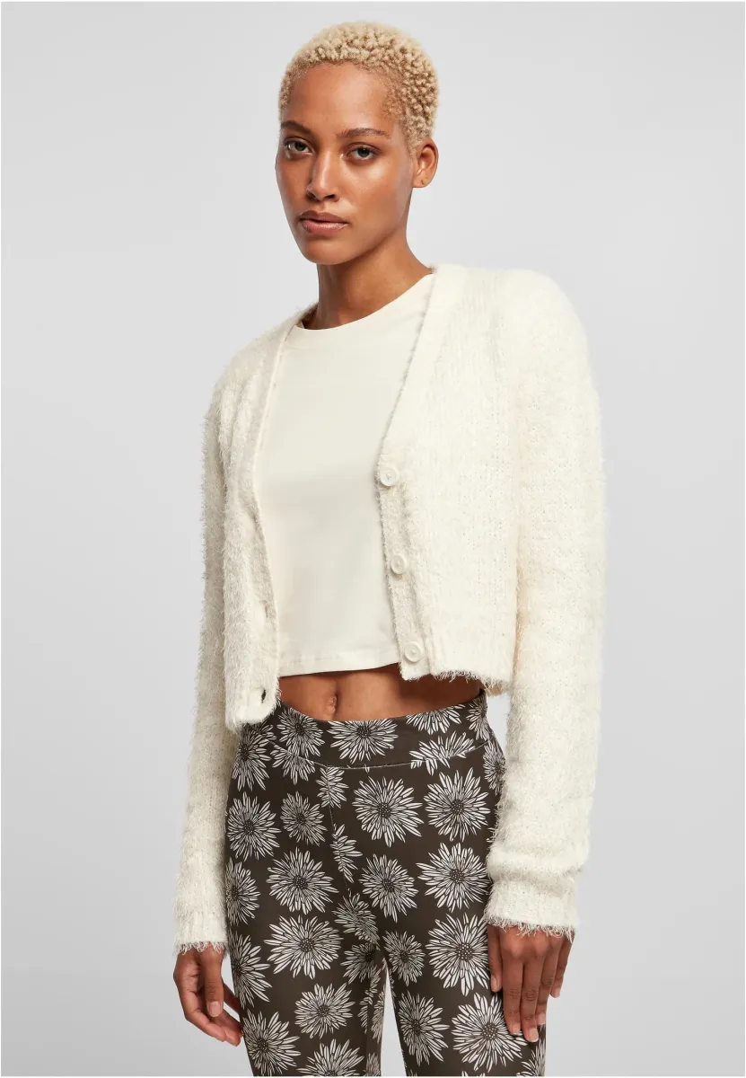 CROPPED  - Strickjacke - whitesand