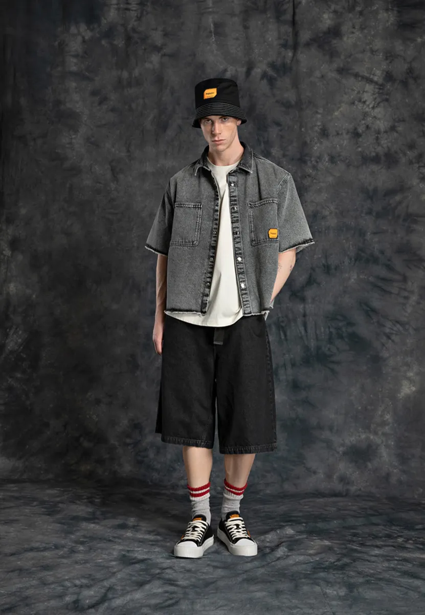 CROPPY DUTY UNISEX - Hemd - medium grey