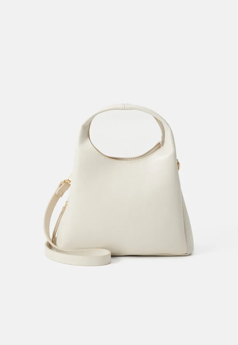 CROSSBODY BAG PLUTO RETROGRADE - Handtasche - ecru