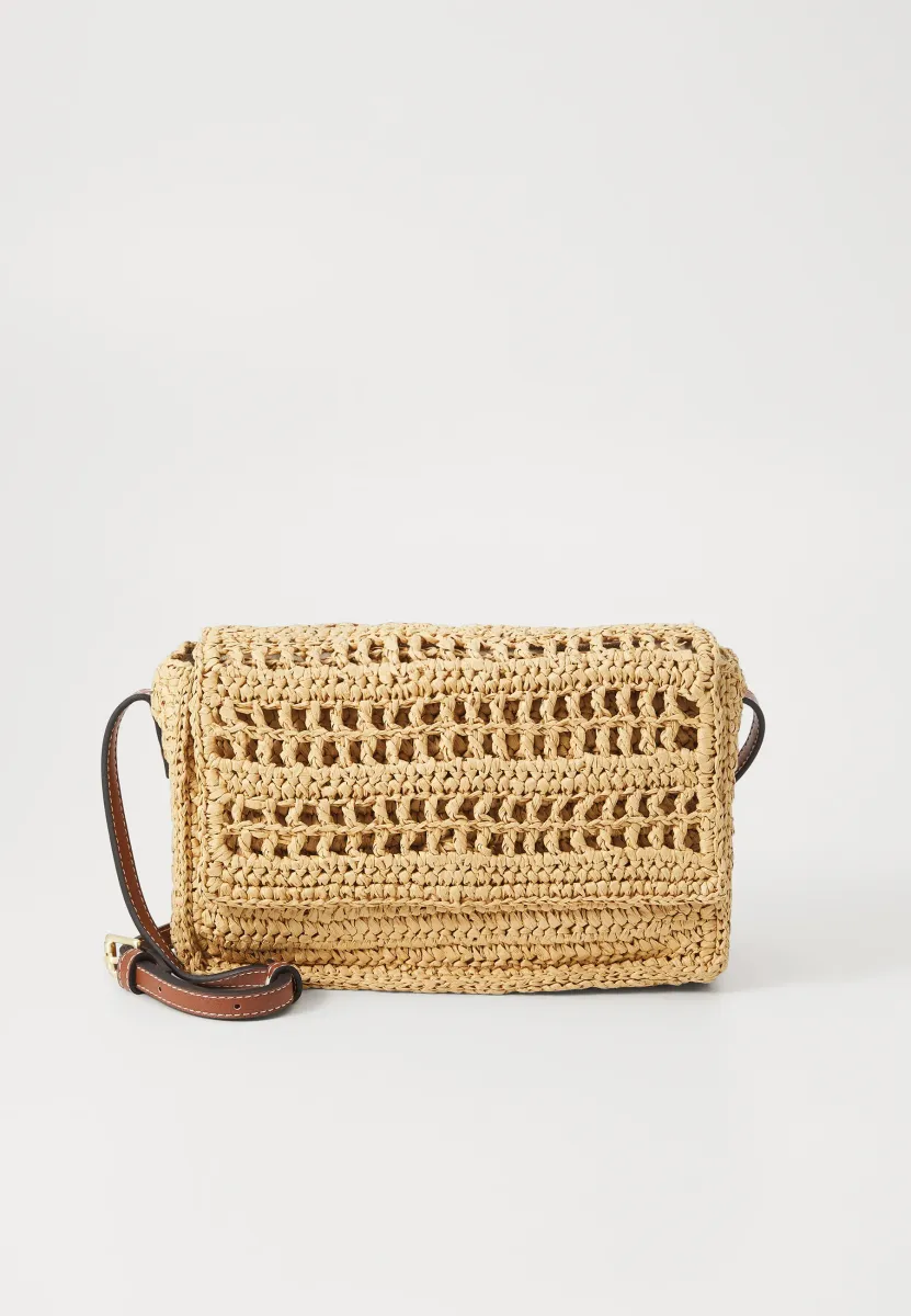 CROSSBODY BAG  - Umhängetasche - natural coloured