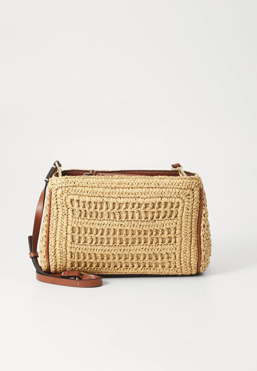 CROSSBODY BAG - Umhängetasche - natural-coloured