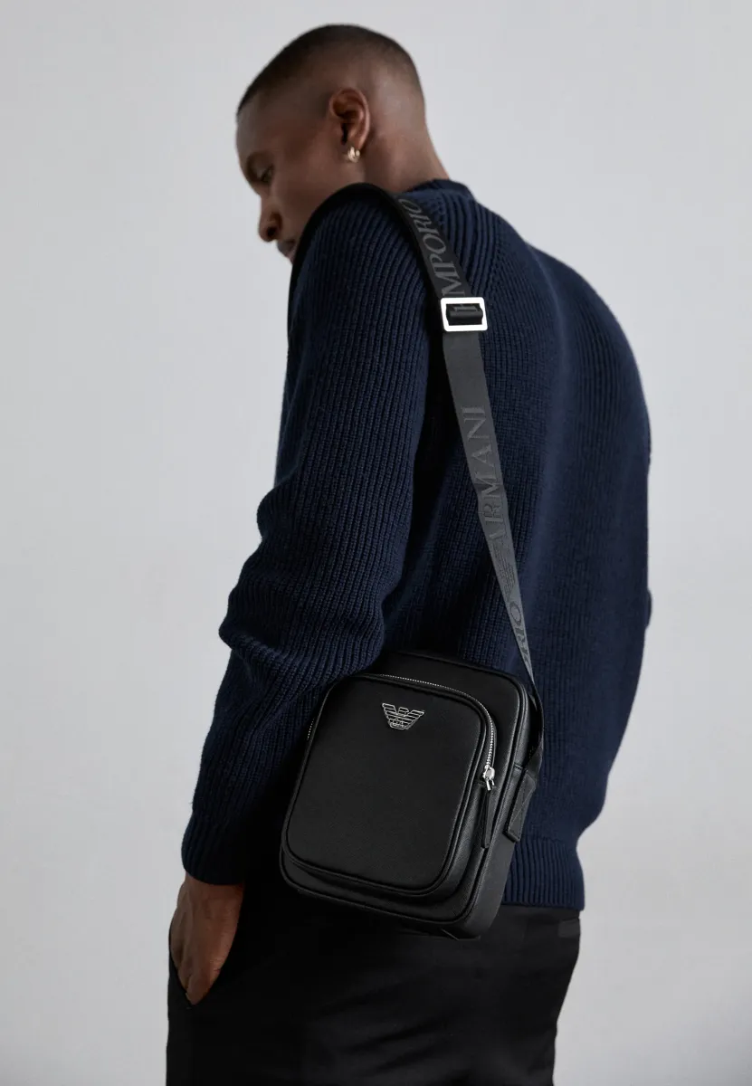 CROSSBODY PIATTINA UNISEX - Umhängetasche - black