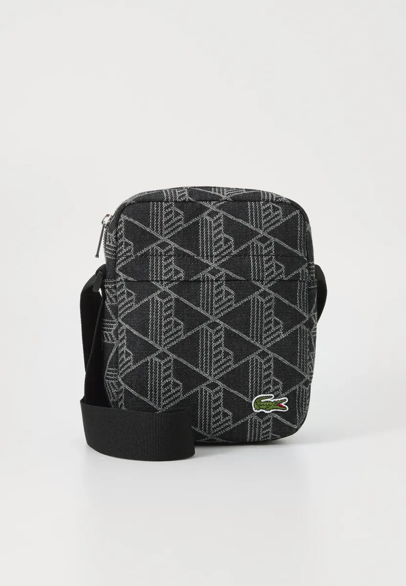 CROSSOVER BAG NEOCROC UNISEX - Umhängetasche - mono jacquard denim noir