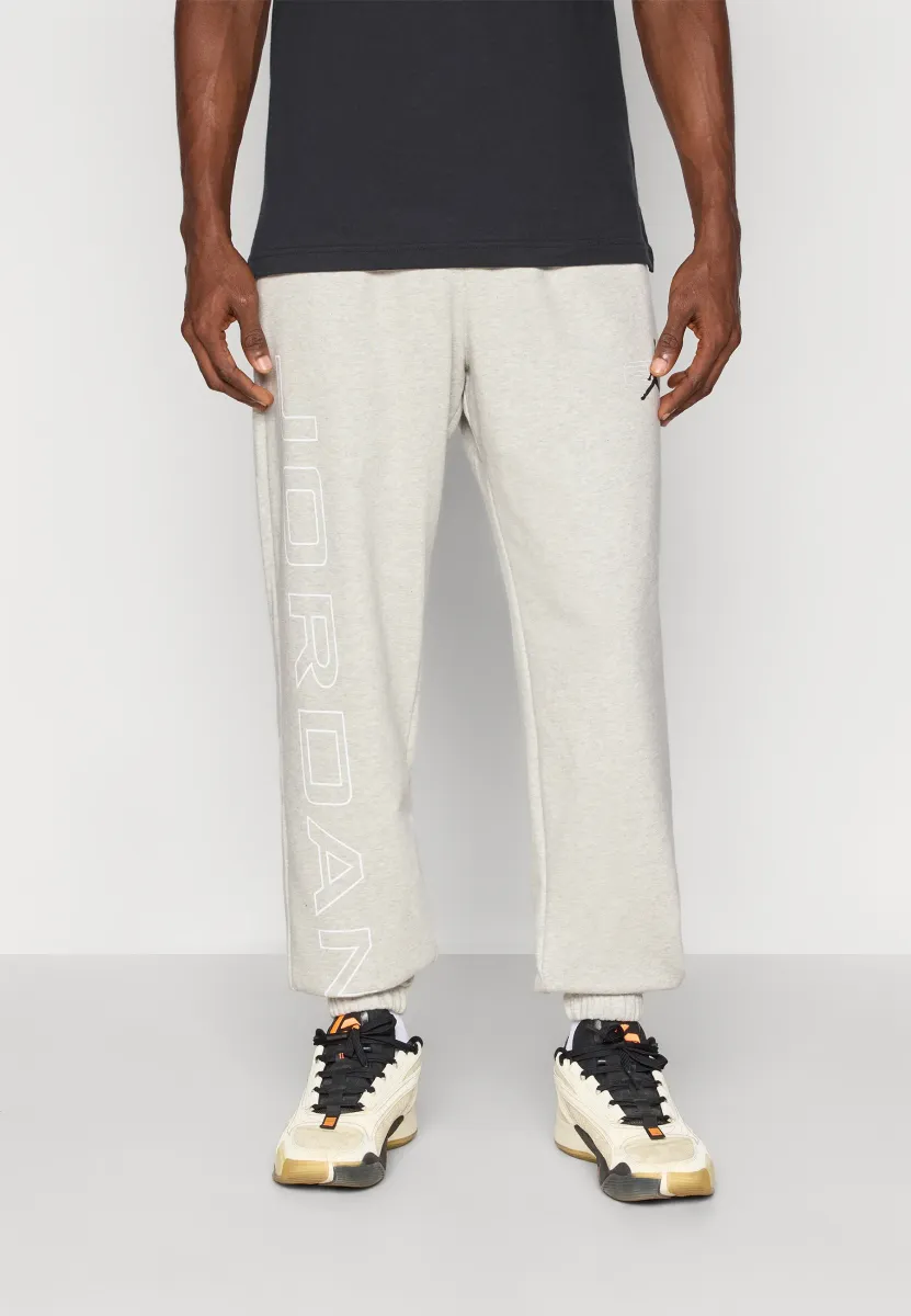 CROSSOVER GFX - Jogginghose - grey heather/white/black