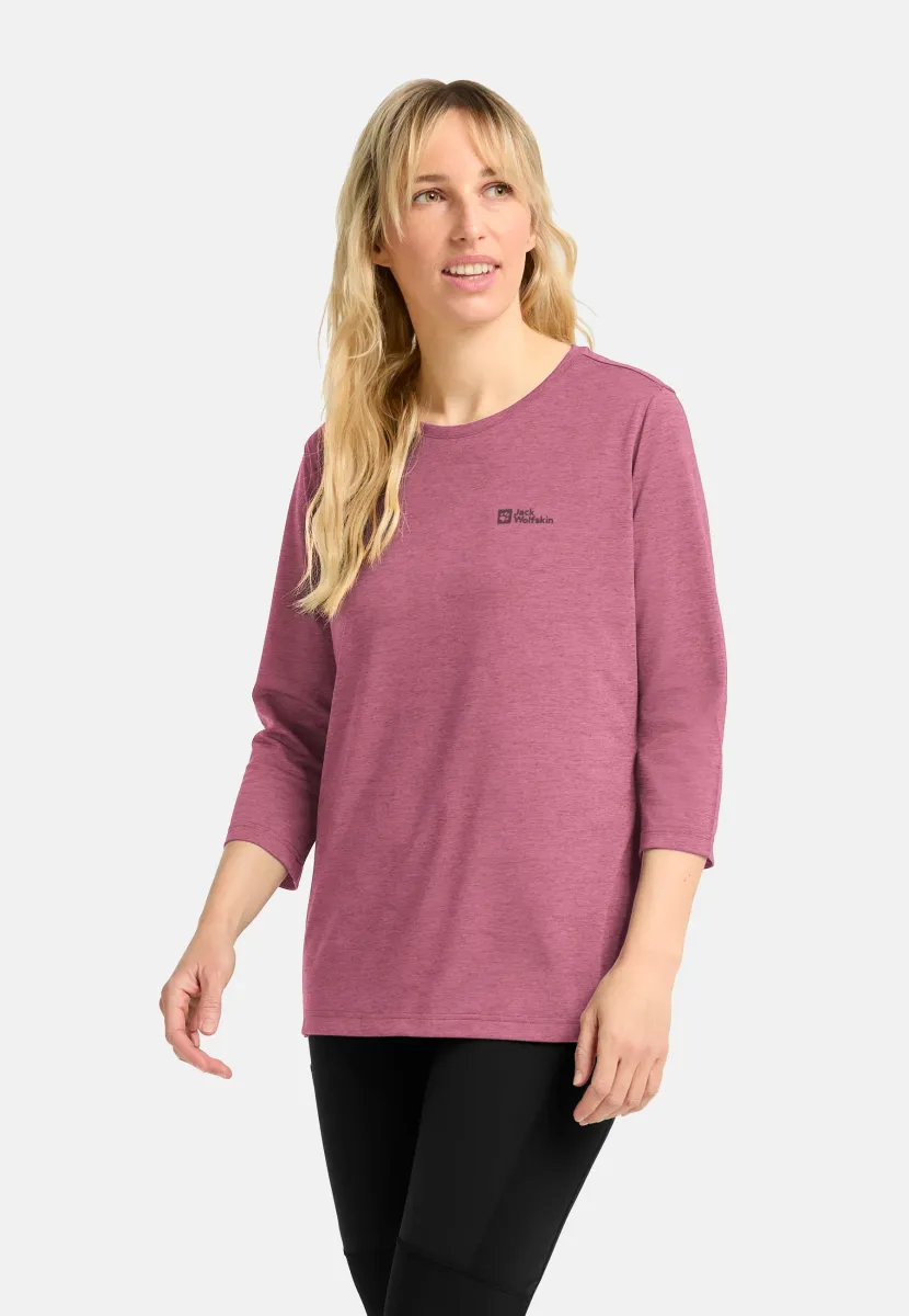 CROSSTRAIL 3/4  - Langarmshirt - raisin