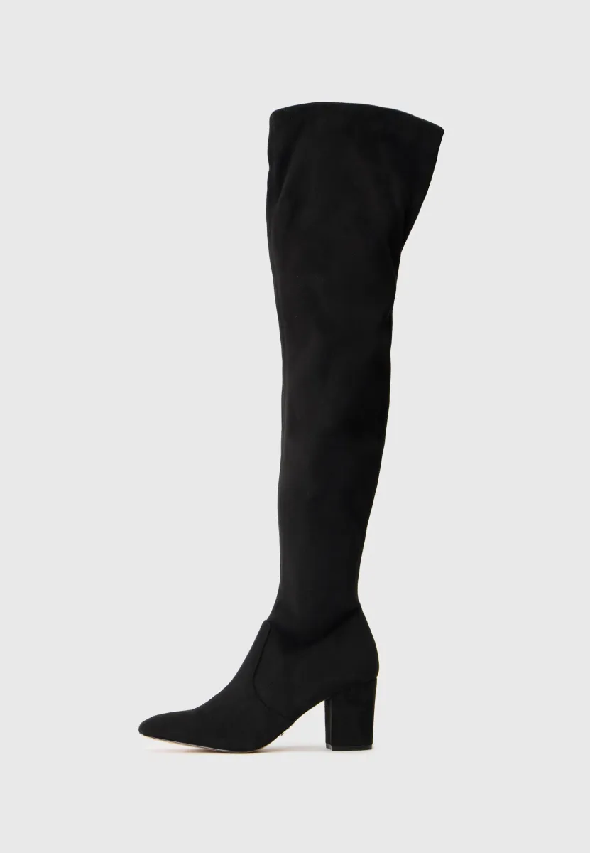 CROSSWALK - High Heel Stiefelette - black