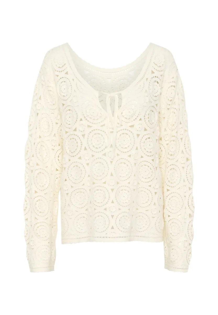 CRRUSTI - Strickpullover - marshmallow