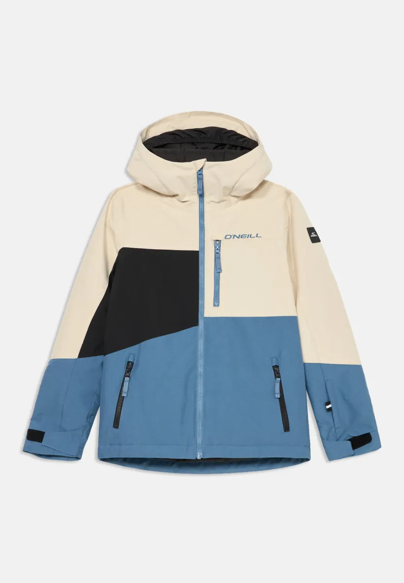 CRUZ TRIPLE - Snowboardjacke - black/off-white