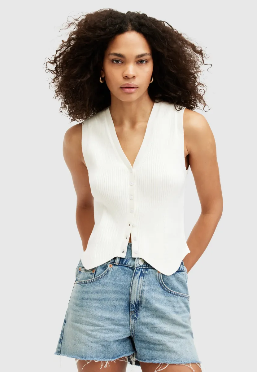 CRUZ  - Weste - chalk white