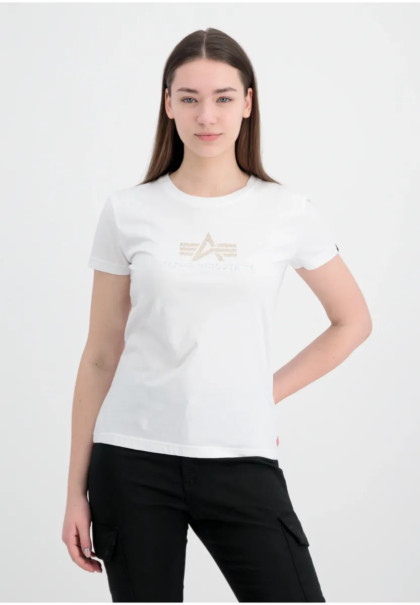 CRYSTAL - T-Shirt print - white