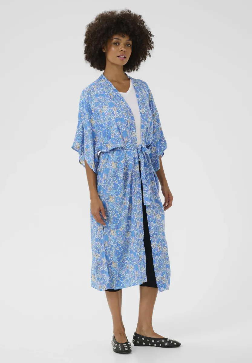 CRYUKI KIMONO - Leichte Jacke - small flowers blue