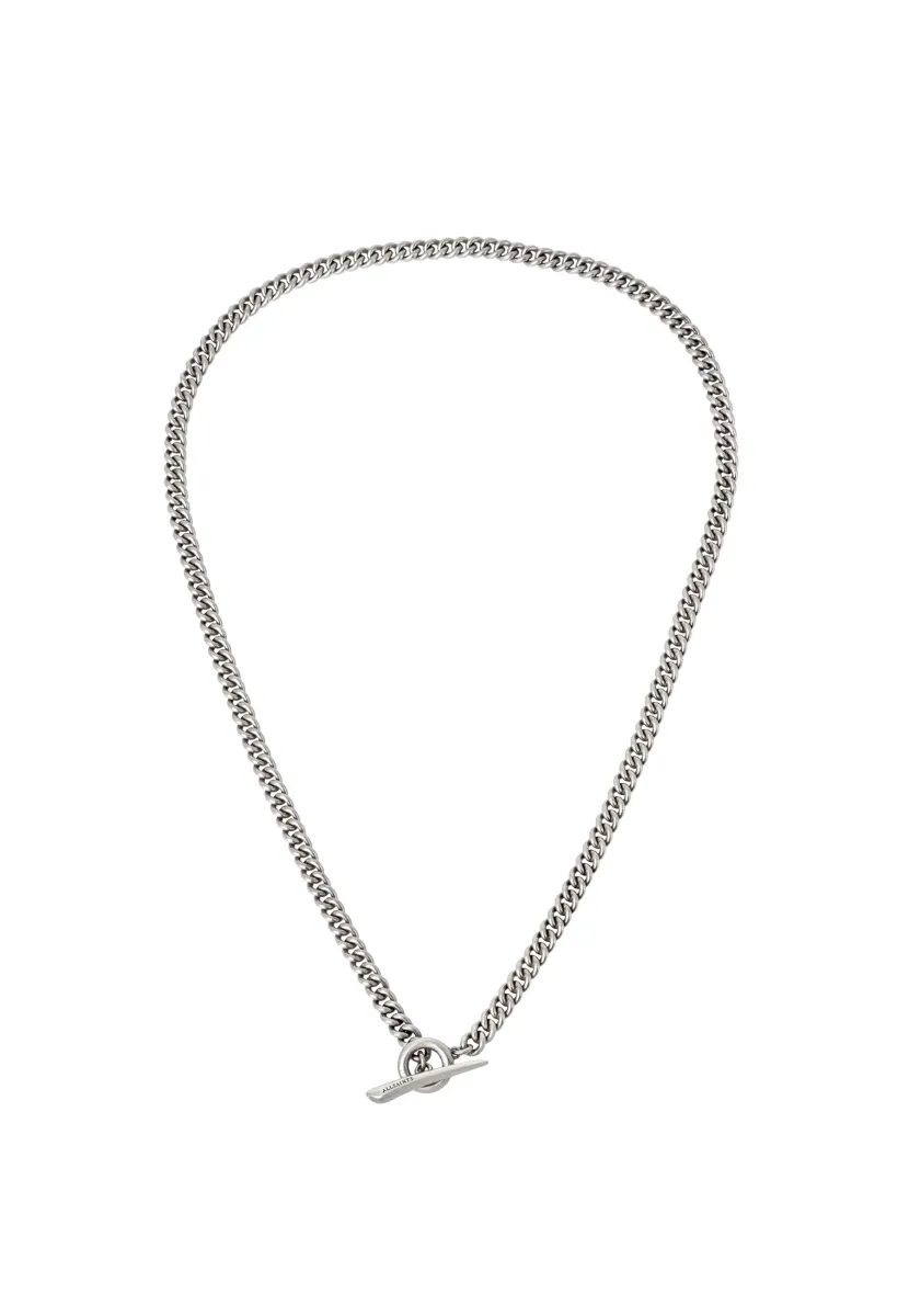 CURB COLLAR - Halskette - silver coloured