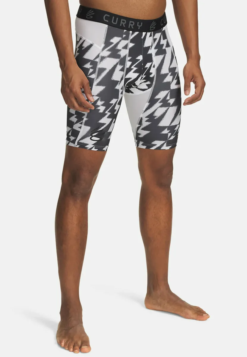 CURRY HEATGEAR PRINTED - Stoffhose - white