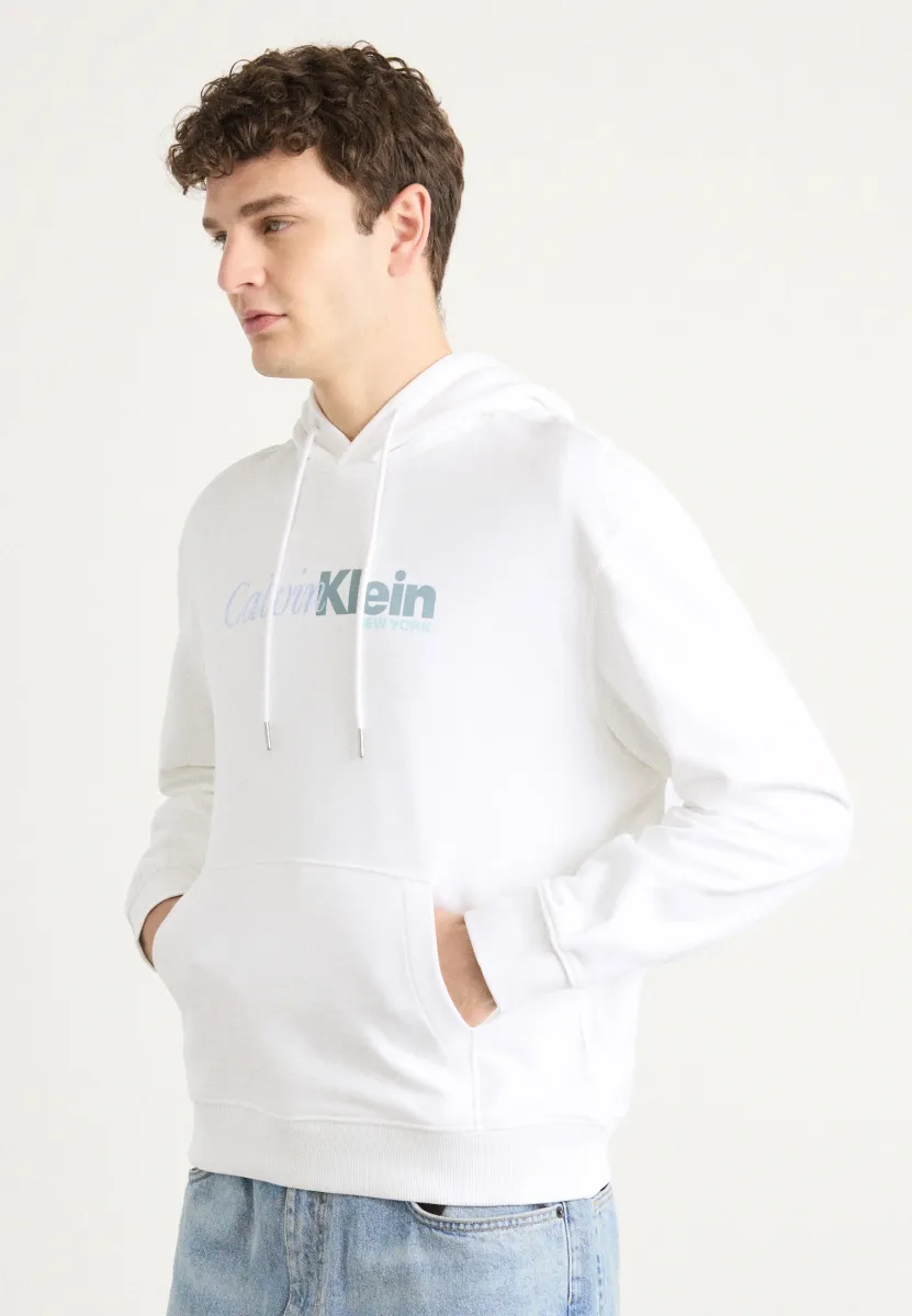 CURSIVE GRAPHIC  - Sweatshirt - bright white