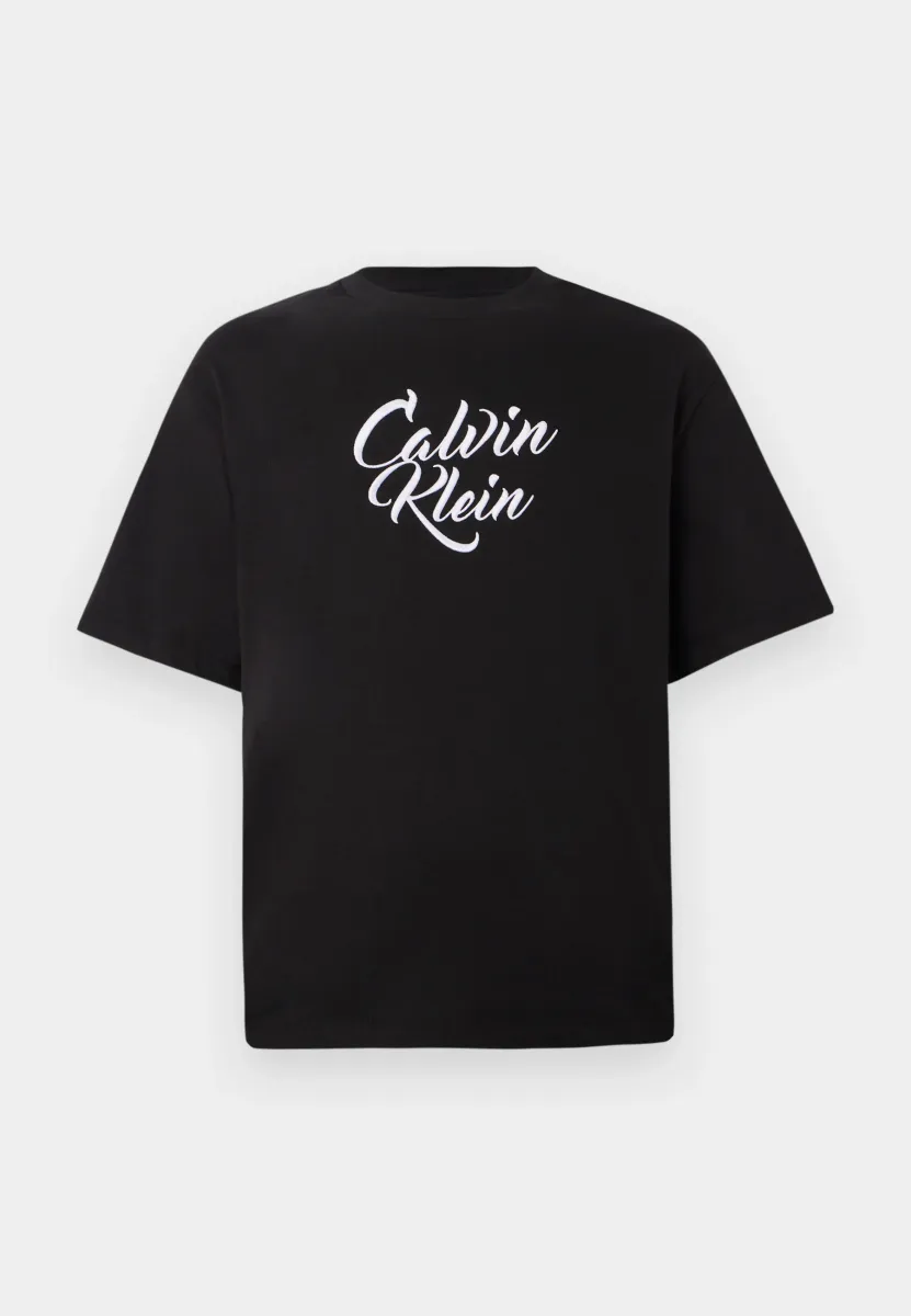CURSIVE GRAPHIC UNISEX - T-Shirt print - black