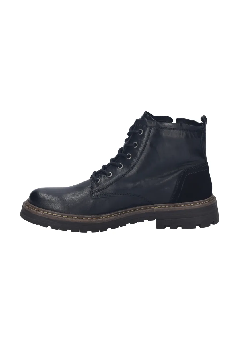CURTIS - Schnürstiefelette - schwarz