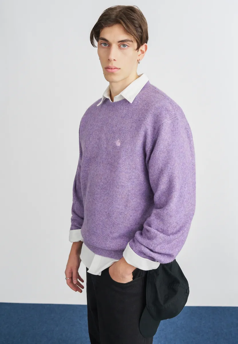 CURTIS SWEATER - Strickpullover - tangled phlox