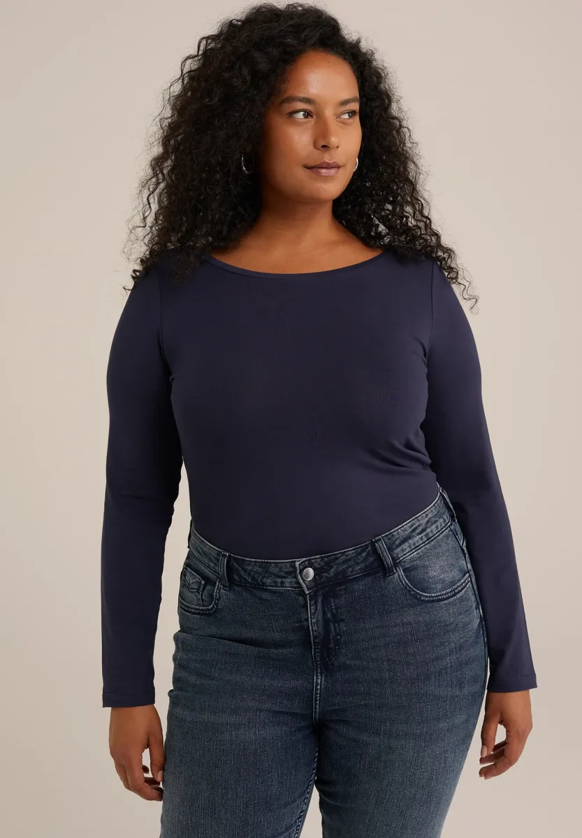 CURVE - Langarmshirt - blue