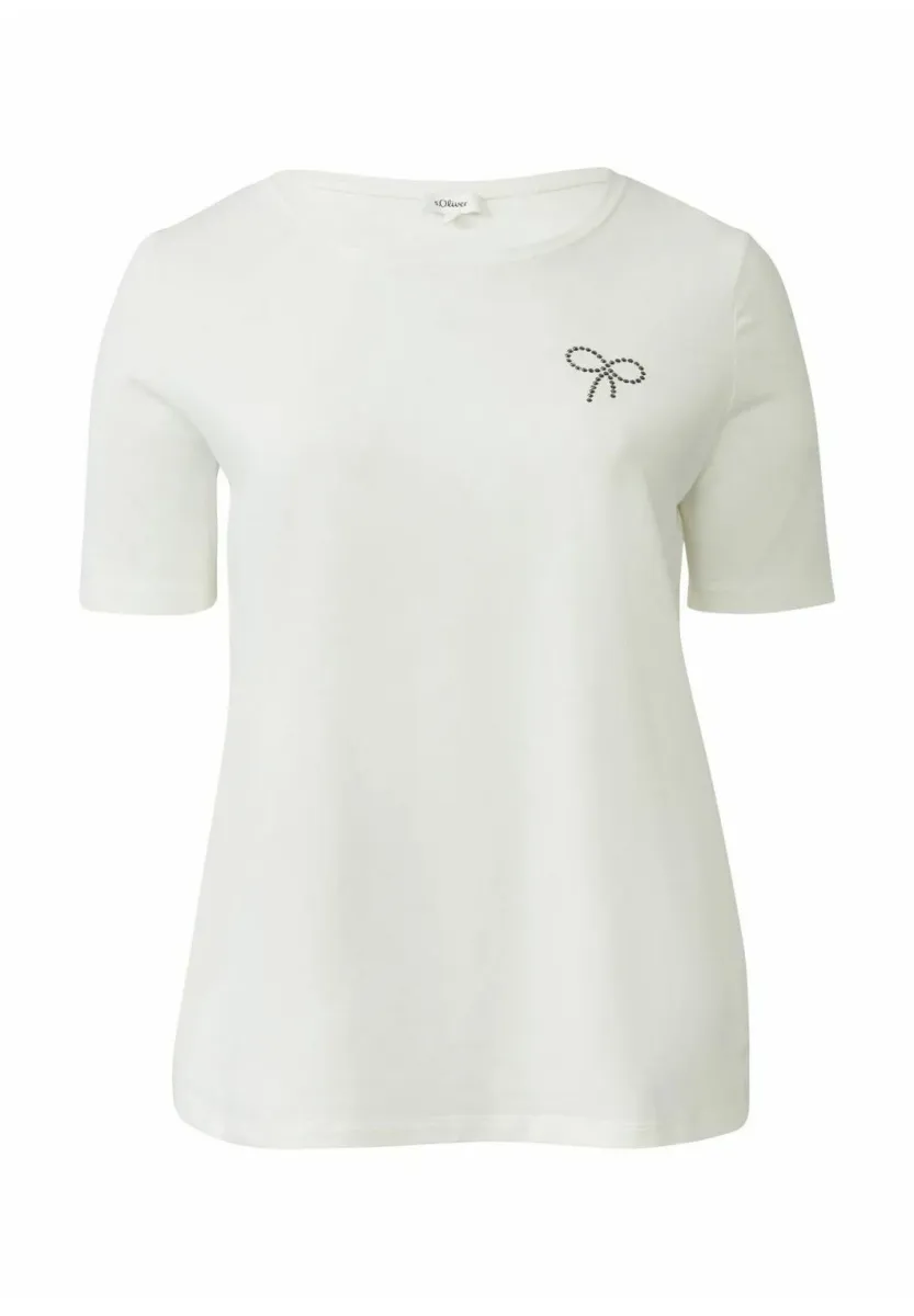 CURVE - T-Shirt print - weiß