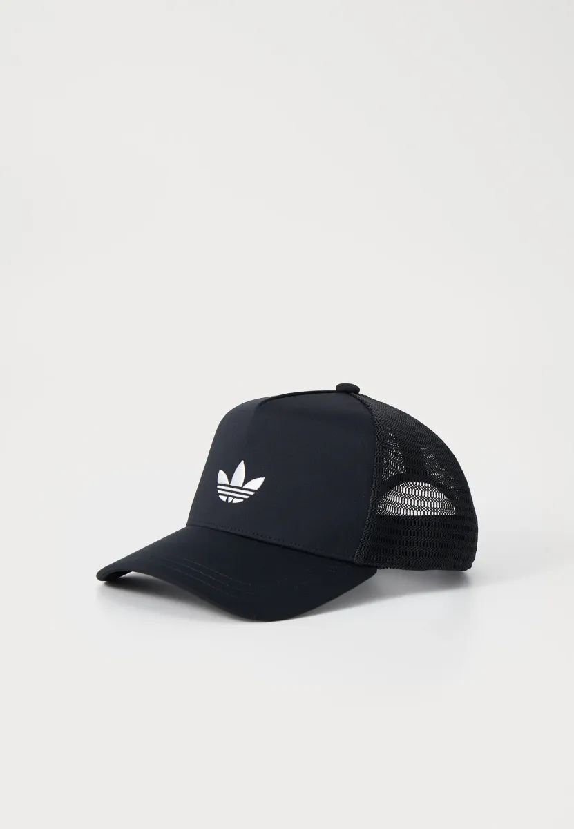 CURVED TRUCKER UNISEX - Cap - black