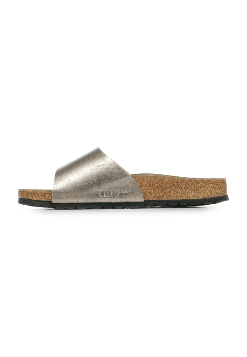 CUSHION BUCKLE - Riemensandalette - graceful taupe