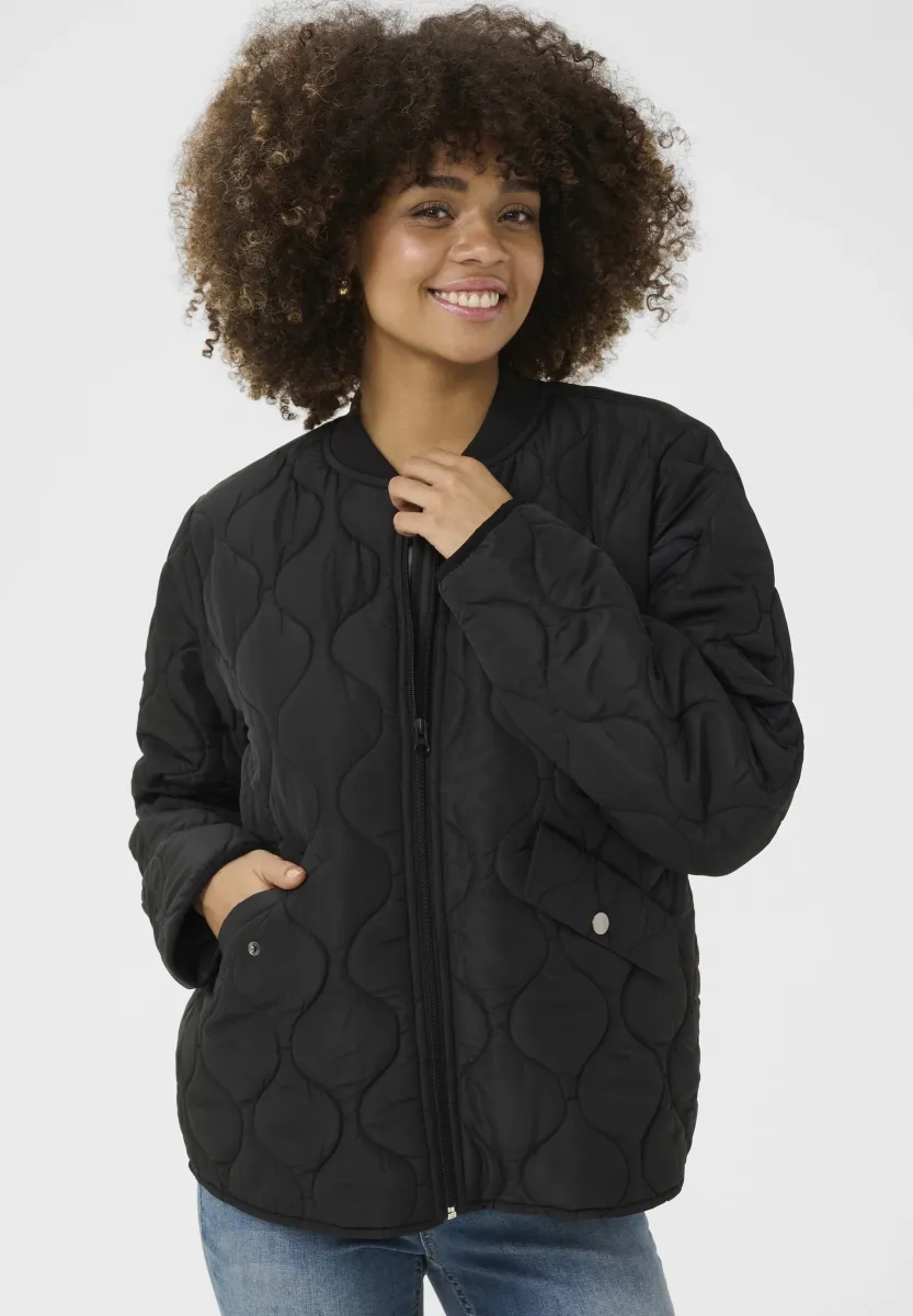 CUSMIKKA NATA - Übergangsjacke - black