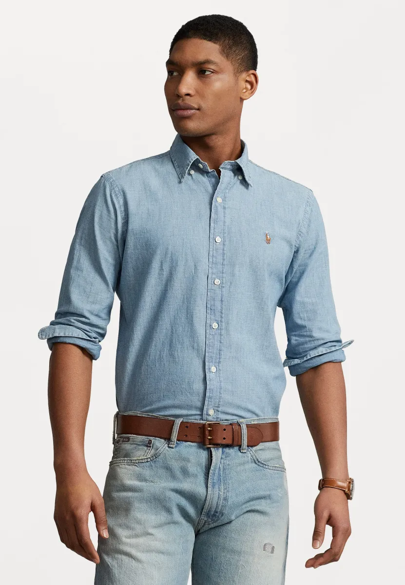 CUSTOM FIT CHAMBRAY SHIRT - Hemd - chambray