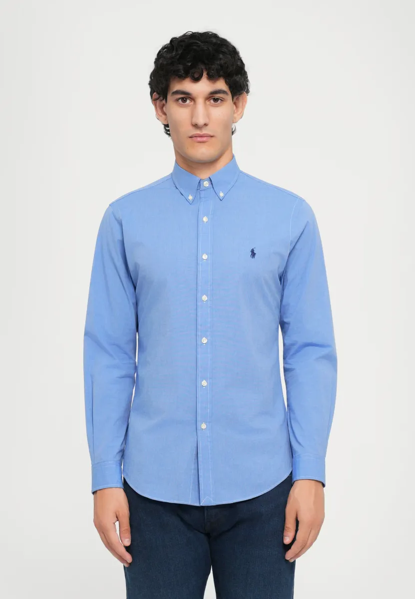 CUSTOM FIT LINEN SHIRT - Hemd - new classic navy