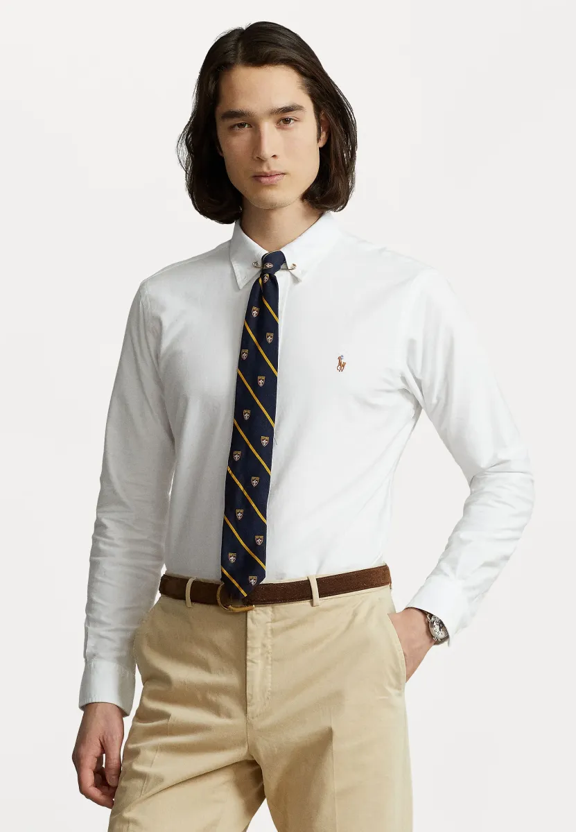 CUSTOM FIT OXFORD SHIRT - Hemd - white