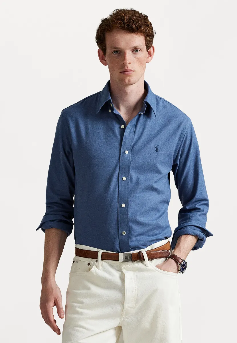 CUSTOM FIT PERFORMANCE TWILL SHIRT - Hemd - lattice blue heather