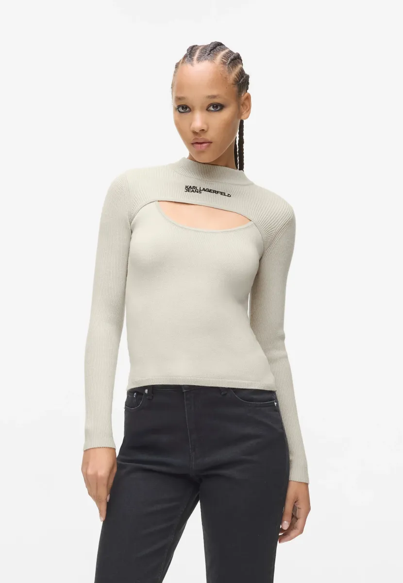 CUT OUT - Strickpullover - moonstruck