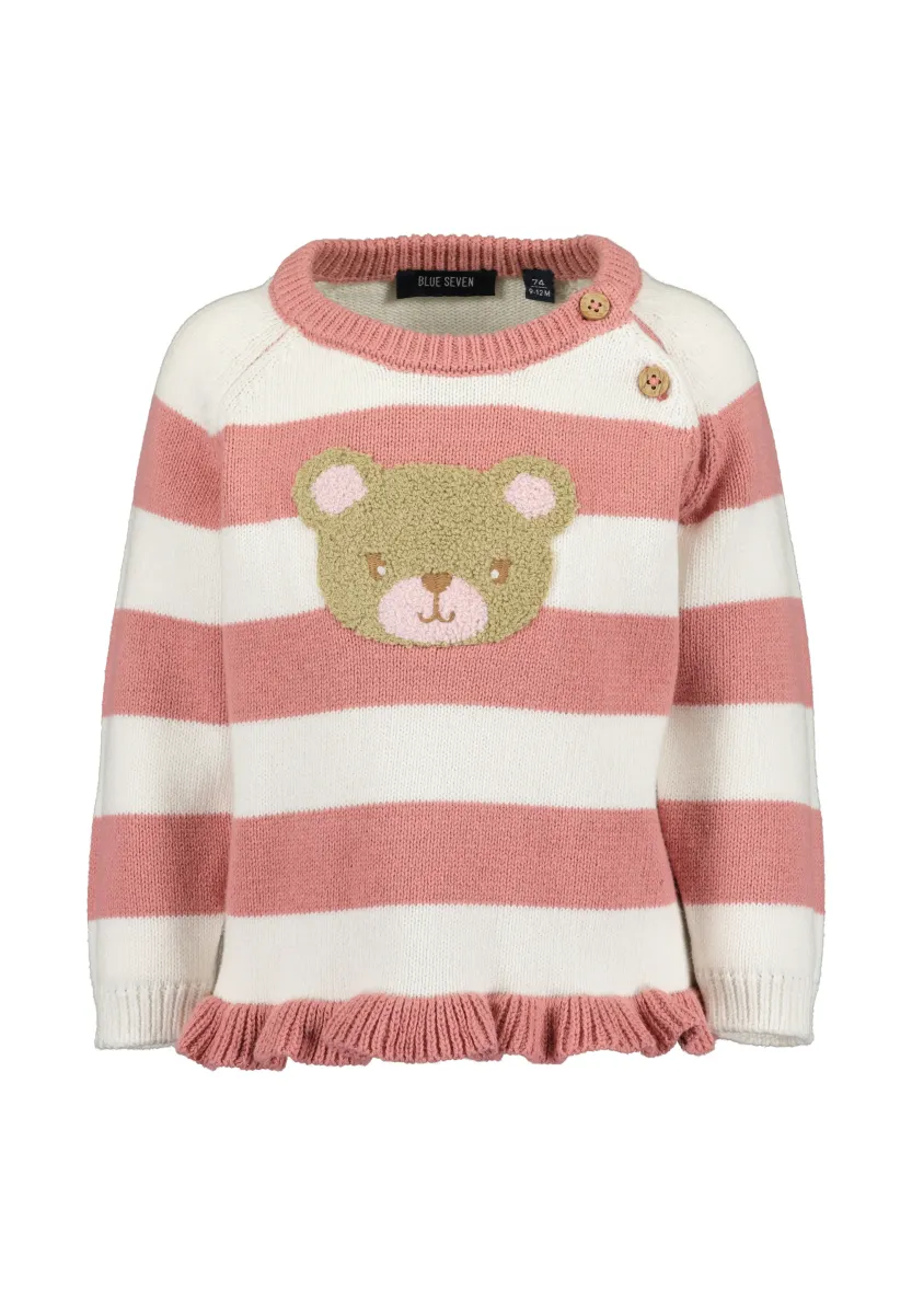 CUTE BEAR - Strickpullover - rosa