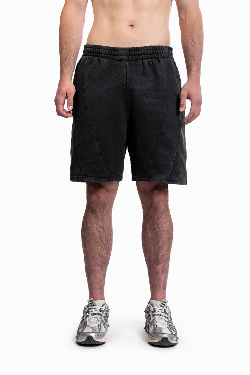 CUTLINE UNISEX - Shorts - black