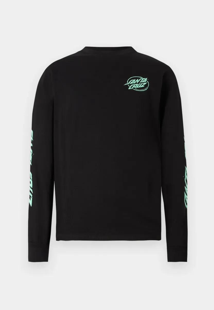 CYBER DOT UNISEX - Langarmshirt - black