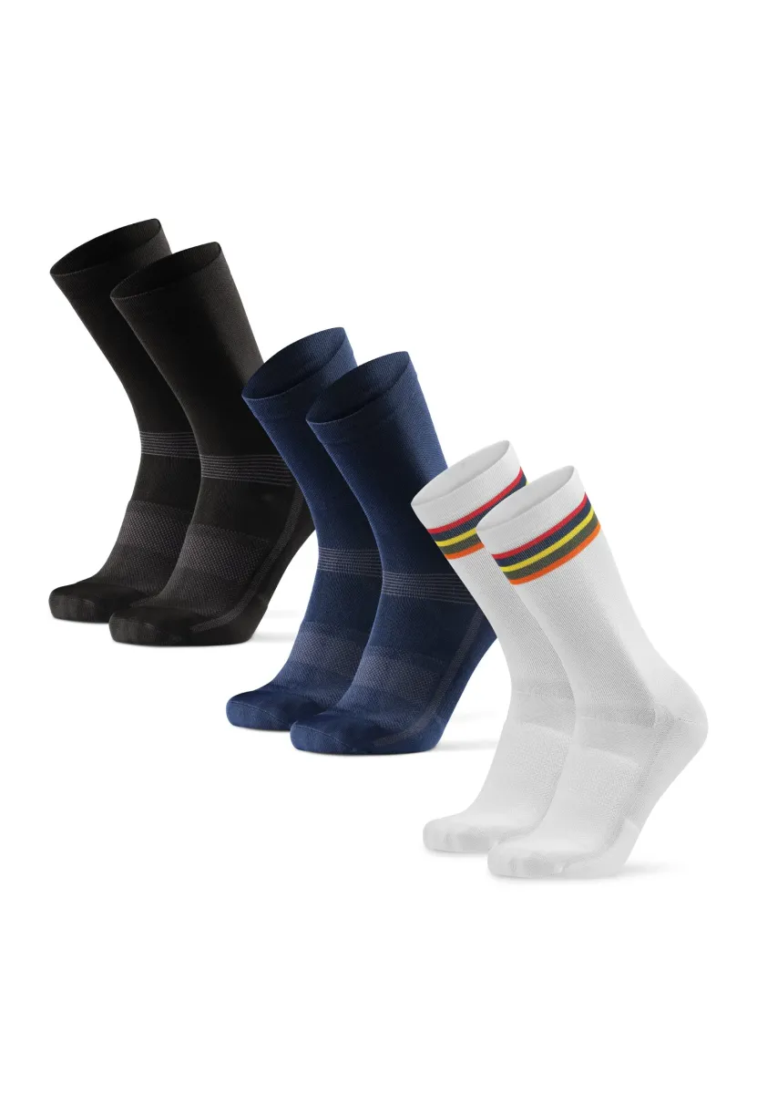 CYCLING REGULAR 3-PACK - Sportsocken - multicoloured