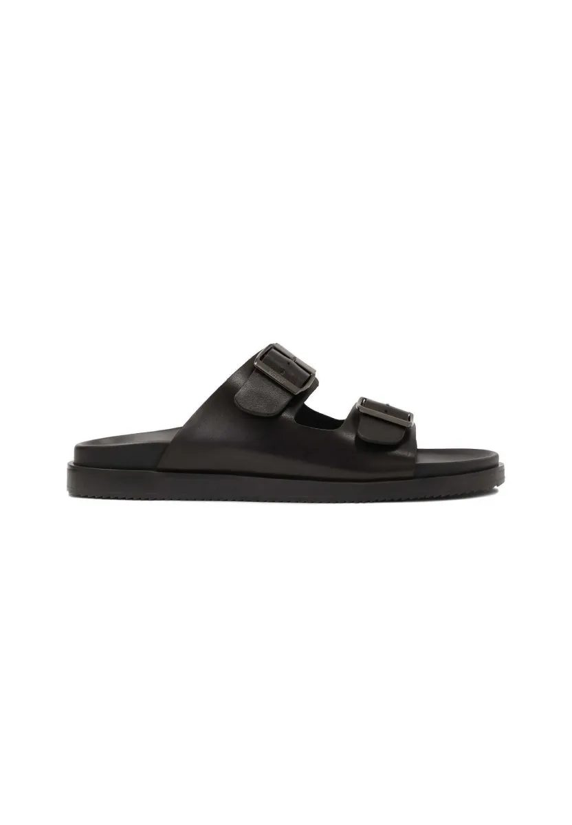 CYPRIANNO - Pantolette flach - black