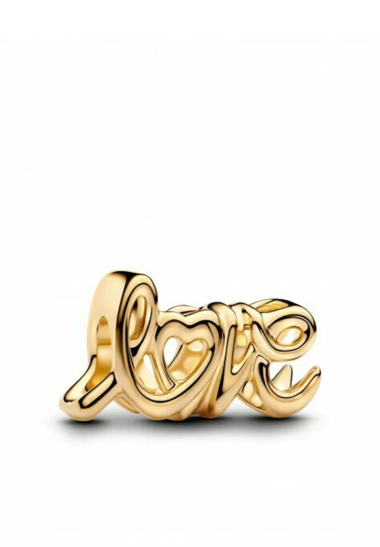 D AMOUR MANUSCRIT - Charm - doré