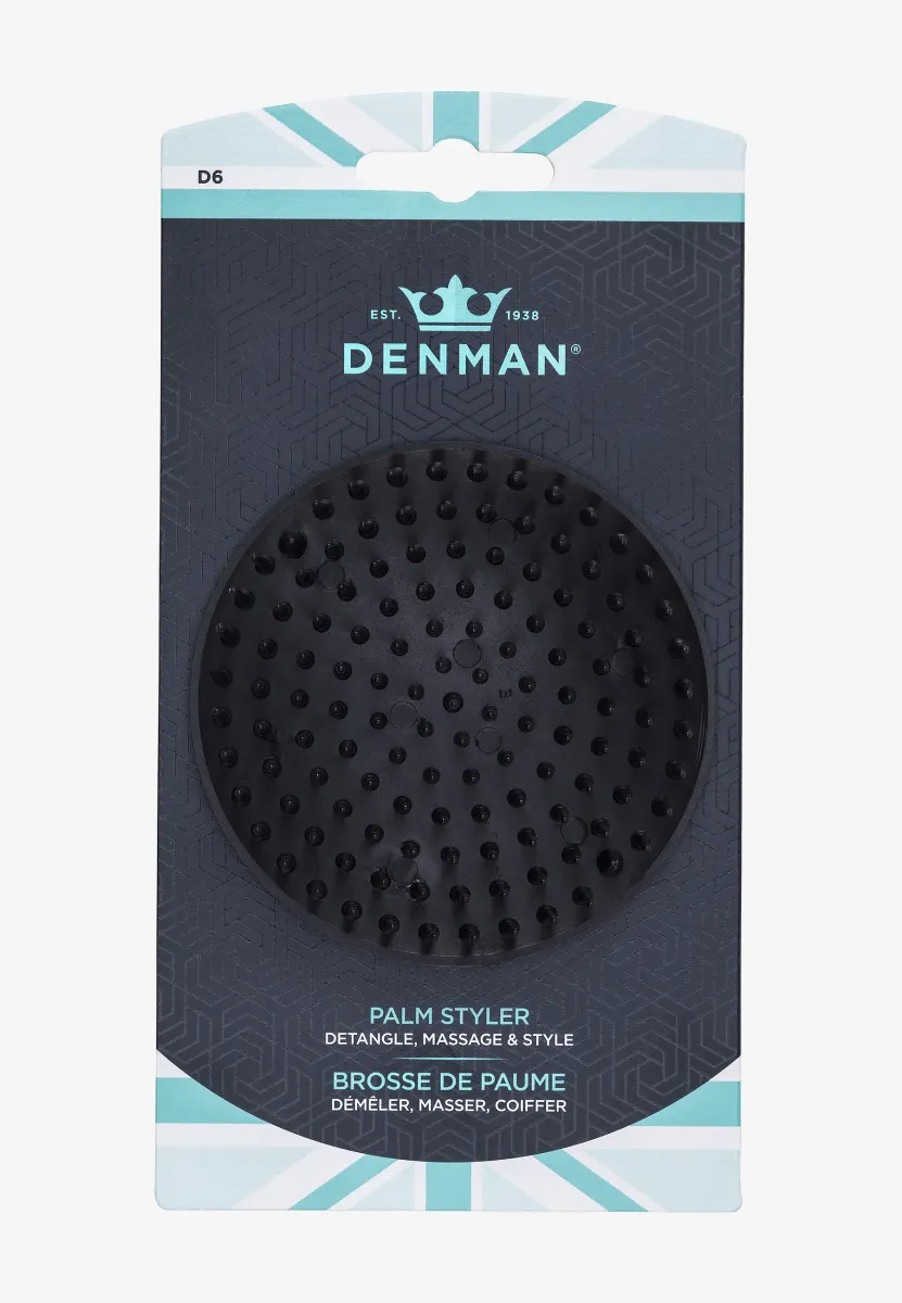 D6 ORIGINAL BE BOP SCALP MASSAGER & SHOWER BRUSH - Bürste - black