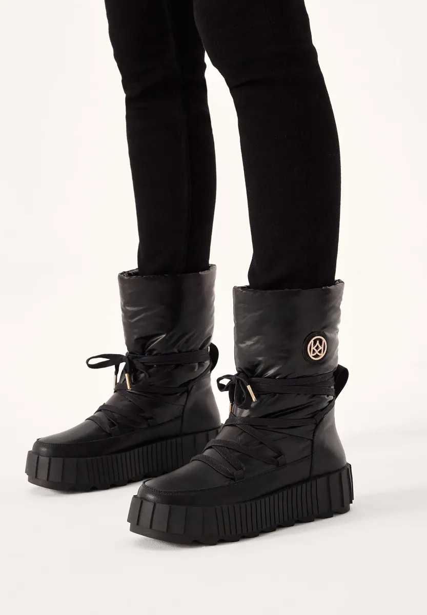 DAGE - Schnürstiefelette - black