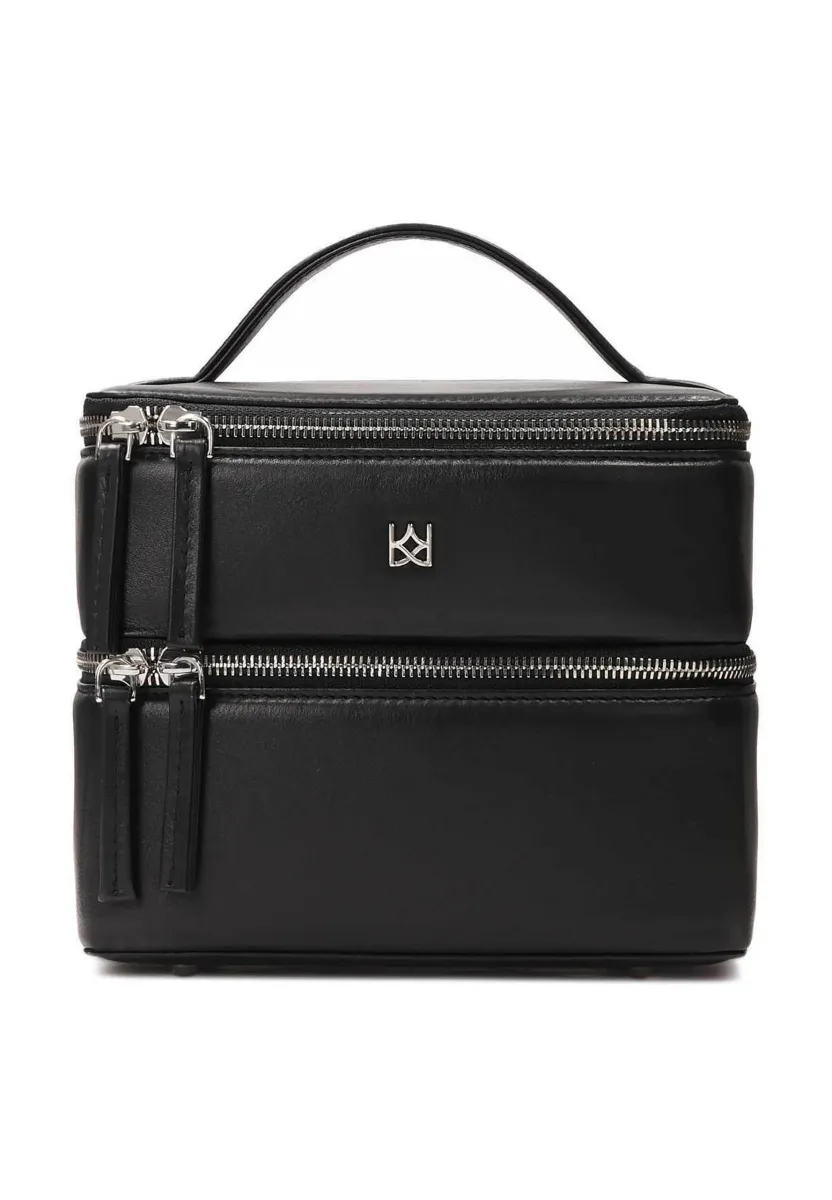 DAISY - Kosmetiktasche - black