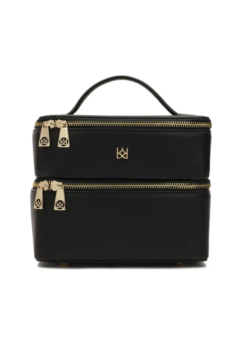 DAISY - Kosmetiktasche - black