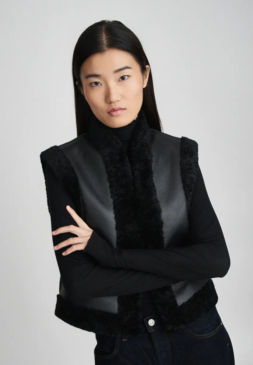 DAMAN - Weste - noir